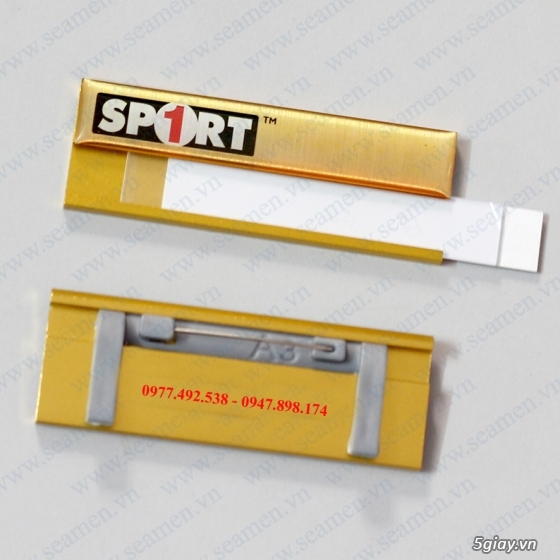 Làm biển tên nhân viên, thẻ tên cài áo, huy hiệu các loại - LH: 0977.492.538 - 1