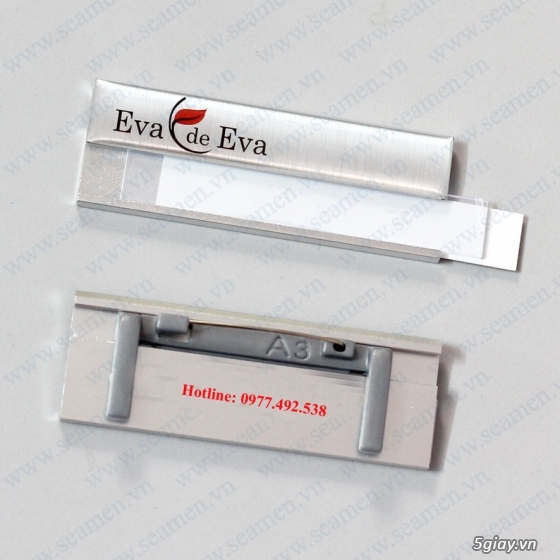 Làm biển tên nhân viên, thẻ tên cài áo, huy hiệu các loại - LH: 0977.492.538