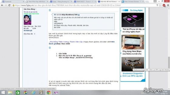 Tố Cáo Các Mod Bao Che Cho Chủ Bid Biến WinnerTừ Thành Viên Cấp 3> Thành Viên Cấp 1 .