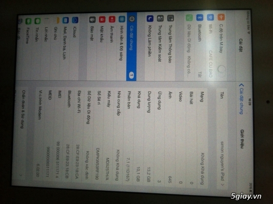 Bán Ipad 4 16GB + 4G máy trắng, mới 99% - 2