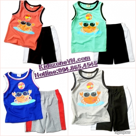 KidszoneVN.com chuyên bán buôn bán sỉ quần áo trẻ em VNXK gía rẻ nhất - 33