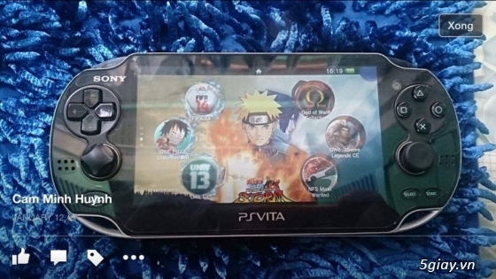 Bán máy Ps Vita chơi ngon, nhiều game One Piece, Tam Quốc Chí, GOW , Need For Speed