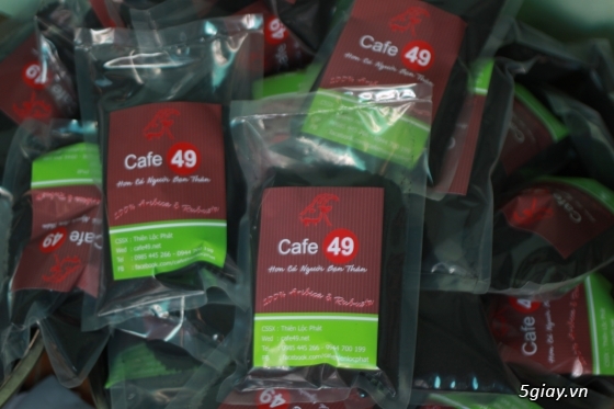 CAFE49.NET Cafe Nguyên Chất-Không Bắp, Đậu, Tinh Cafe, Chất Bảo Quản GÍA TỐT NHẤT HCM - 3