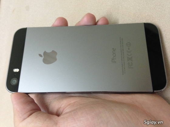 Bán iPhone 5S Quốc tế Gray Mới 99%, máy zin từ vỏ đến main nhé, bao test hoàn tiền!