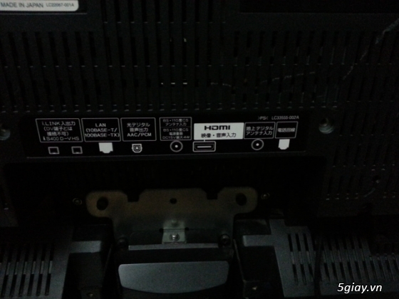 Cần bán 1 cái Tivi LCD 26 inch Made in Japan giá ok.............. - 5