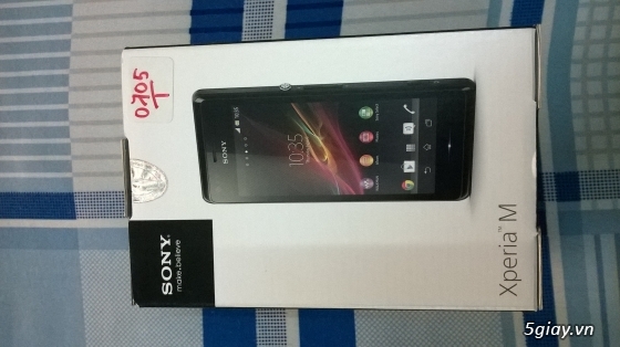 Bán điện thoại Sony Xperia M C1905 White chính hãng còn bảo hành