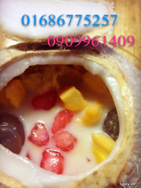 CHÈ CỦ NĂNG TRÁI DỪA KIỂU THÁI - giao hàng tận nơi dù chỉ 1 phần