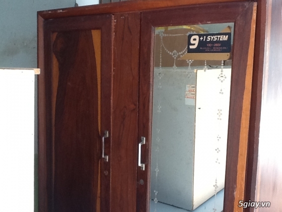 Bộ salon thẻ và tủ áo cẩm lai xưa ( có hình ) - 1