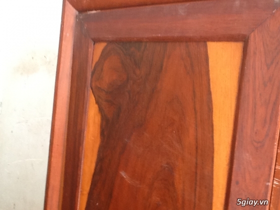 Bộ salon thẻ và tủ áo cẩm lai xưa ( có hình ) - 2