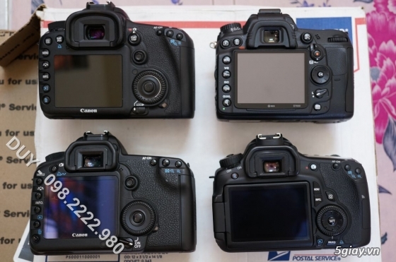 Canon 5D II, 7D, 60D + Nikon D7000 + Sony A850 + lens + tùm lum - 1