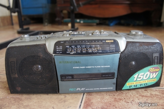 Radio cổ thời Liên Xô VEF 206, radio mini hiệu Knox, cassette cũ - 5