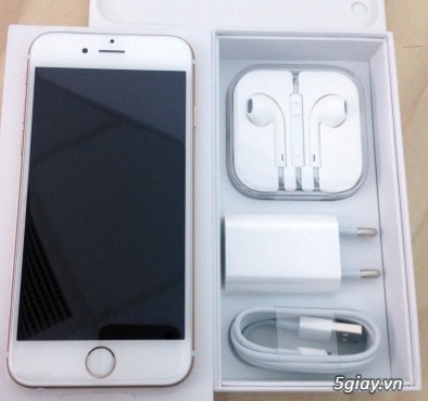 Bán gấp iPhone 6 Gold 16GB chính hãng FPT mới 100%, tặng sạc 10400mAh...