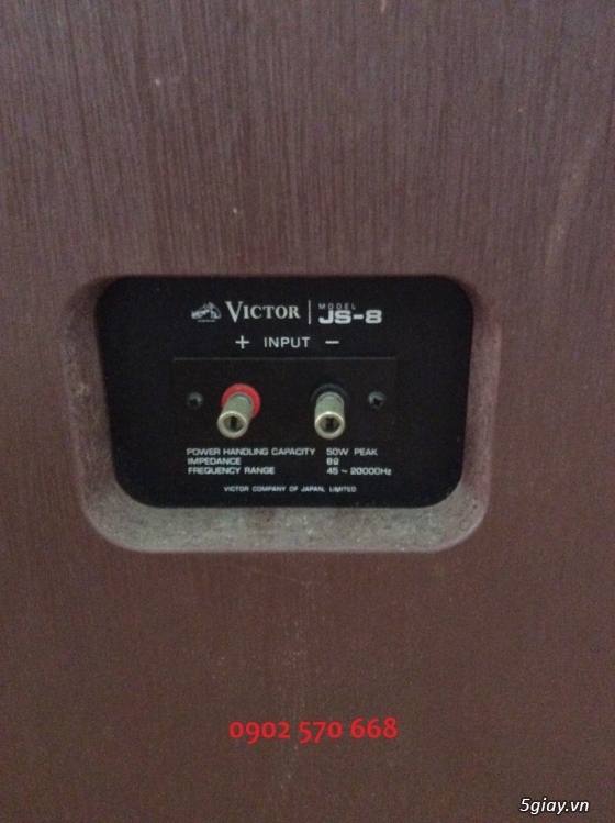 Loa cổ Victor JS-8  LIMITED  xuất Mỹ (LH : 0902 570 668 gặp Hải) - 3