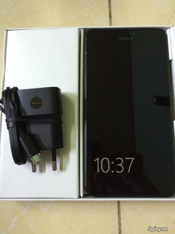 Lumia 640-XL Black TGDĐ full box mua ngày 18/04/2015