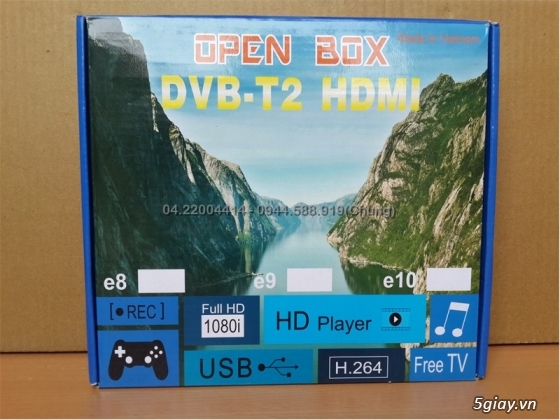 Đầu thu DVB-T2 Pantesat, Superbox, KTS, OPENBOX. Kho Hùng Vương phân phối 24/4/2015 - 21