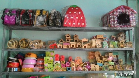 Cung cấp sỉ và lẻ thức ăn, lồng, vật dụng cho hamster, nhím, chó , mèo - 6