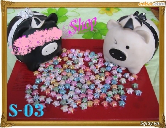 sao giấy xếp sẵn,hạc giấy xếp sẵn giá rẻ nhất tphcm - 7