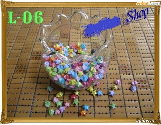 sao giấy xếp sẵn,hạc giấy xếp sẵn giá rẻ nhất tphcm - 2