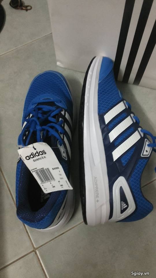 ADIDAS Blue (made in INDONESIA) new 100% size 42 for Men cực đẹp - 1