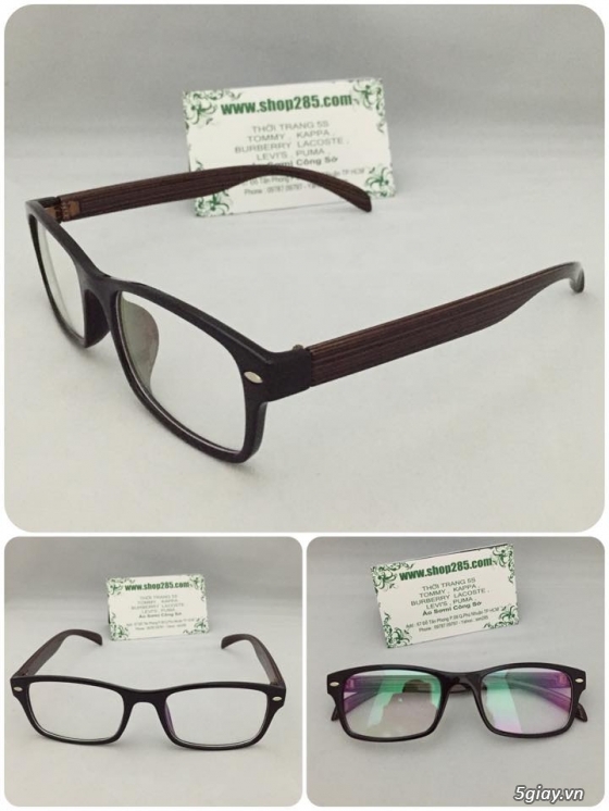 Shop285 Giá tốt 5giay: Chuyên mắt kính Rayban,thắt lưng,bóp da,Hàng XT USA,Sing,HK - 24