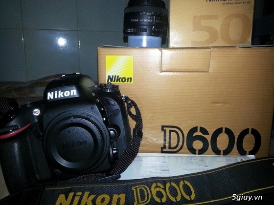 Nikon D600 dưới 3k shot & 50 1.8 D - 2