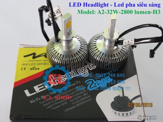 E.L SHOP - Đèn Led siêu sáng xe ô tô: XHP70, XHP50, Philips Lumiled, gương cầu xenon... - 22