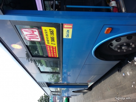 Cần bán 1 xe Bus ( ga ) chạy tuyến 104 - Hồ Chí Minh - 2