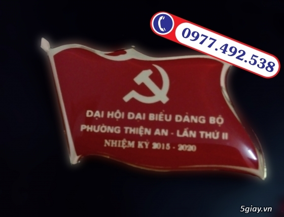 Làm biển tên nhân viên, thẻ tên cài áo, huy hiệu các loại - LH: 0977.492.538