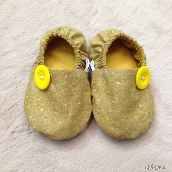 Giày vải Handmade cho bé sơ sinh - 18 tháng - 2
