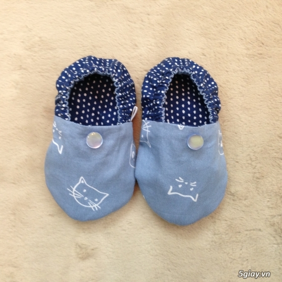 Giày vải Handmade cho bé sơ sinh - 18 tháng