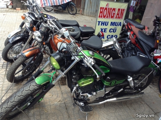 Bán suzuki gn 250 full race cafe đen - 7