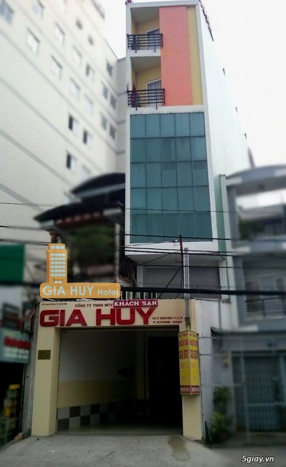 [ Gia Huy Hotel ] Khách sạn giá rẻ BÌNH THẠNH giá 40k/1 Giờ | WIFI | Thang Máy - 1