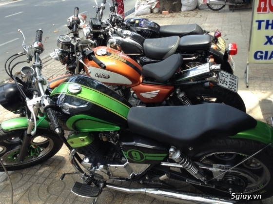 Bán suzuki gn 250 full race cafe đen - 5