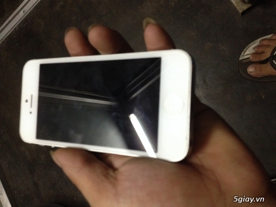 IPhone 5 màu trắng 16G quốc tế máy đẹp 98% ( hình thật)