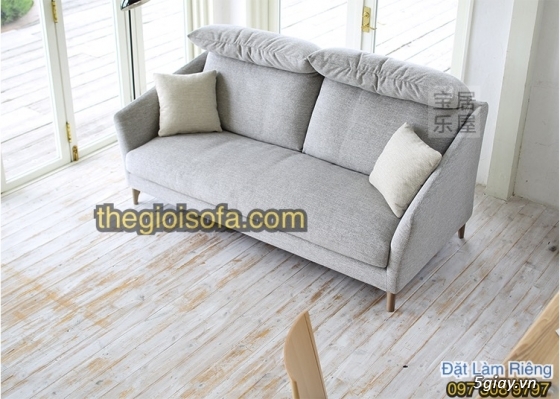 Ghế Sofa Vải Bố Japan, Nệm Êm Siêu Ấn Tượng -Bizsofa.vn - 7