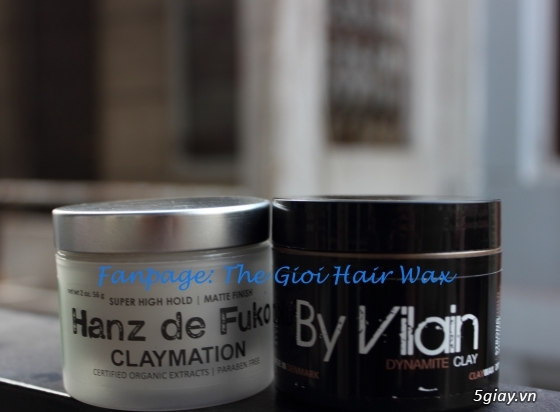 The Gioi Hair Wax : By Vilain, Hanz de Fuko, Gatsby