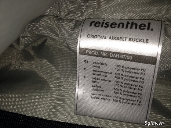 Túi xách Reisenthel airbeltbag L Black - 2