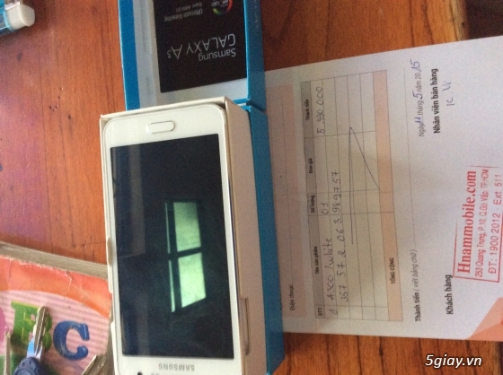 Samsung A5 chưa sử dụng ra đi gấp