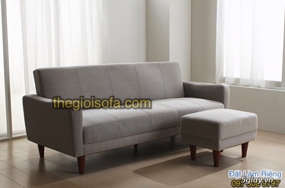 Ghế Sofa Vải Bố Japan, Nệm Êm Siêu Ấn Tượng -Bizsofa.vn - 3