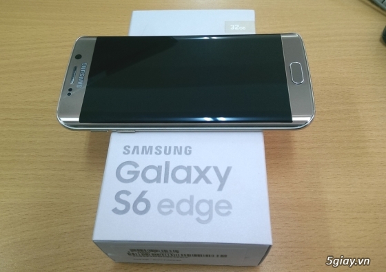 Bán Samsung S6 EDGE GOLD Chính hãng SSVN new 99,9999%