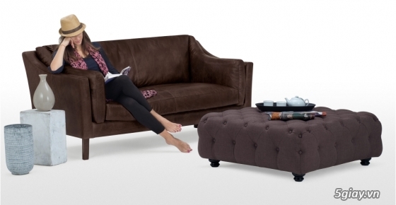 Ghế Sofa Vải Bố Japan, Nệm Êm Siêu Ấn Tượng -Bizsofa.vn - 1