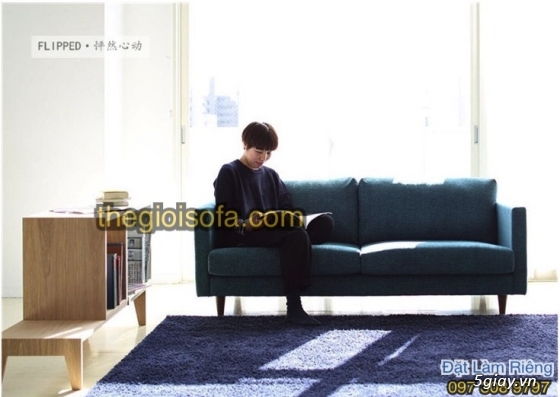 Ghế Sofa Vải Bố Japan, Nệm Êm Siêu Ấn Tượng -Bizsofa.vn - 12