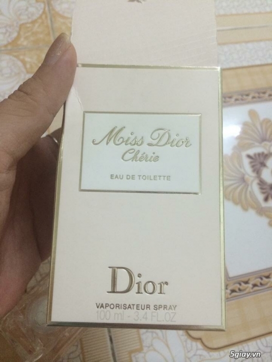 Cần thanh lý nước hoa Miss Dior Cherie 100ml giá hạt dẻ