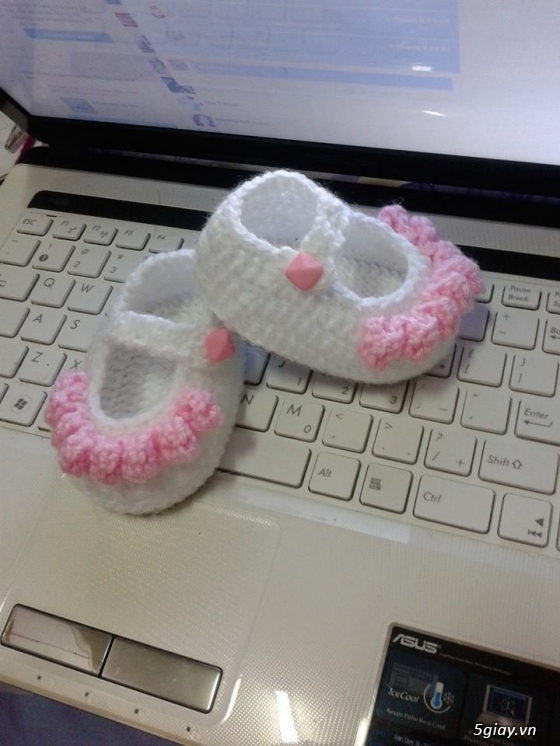 Nhận làm giầy và nón len cho bé. Tất cả đồng giá 60.000/món dưới 12 tháng - 11