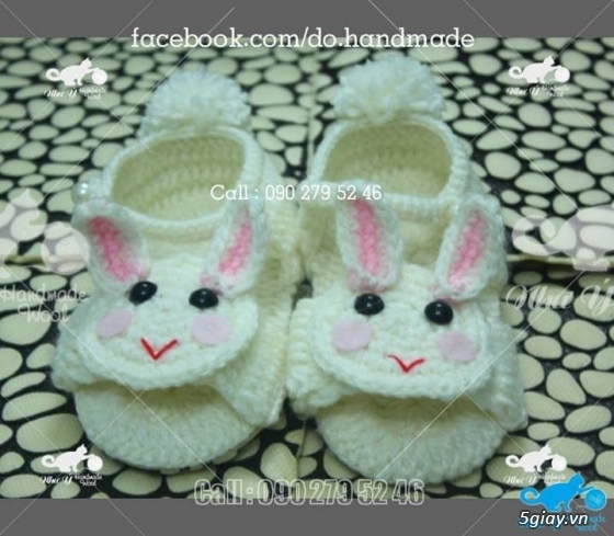 Nhận làm giầy và nón len cho bé. Tất cả đồng giá 60.000/món dưới 12 tháng - 26