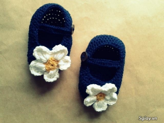 Nhận làm giầy và nón len cho bé. Tất cả đồng giá 60.000/món dưới 12 tháng - 43