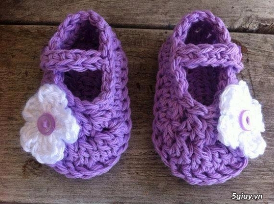 Nhận làm giầy và nón len cho bé. Tất cả đồng giá 60.000/món dưới 12 tháng - 13