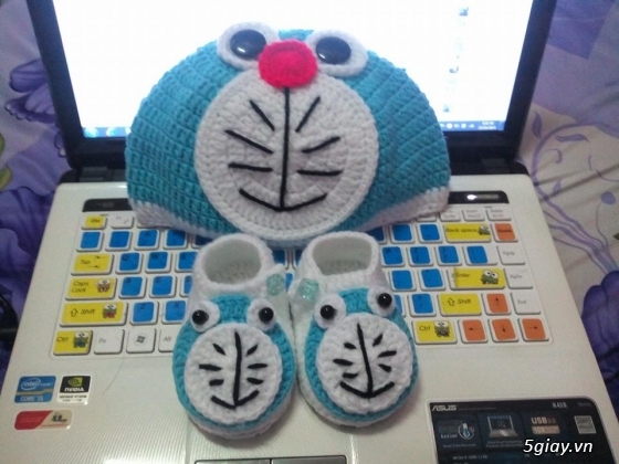 Nhận làm giầy và nón len cho bé. Tất cả đồng giá 60.000/món dưới 12 tháng - 4