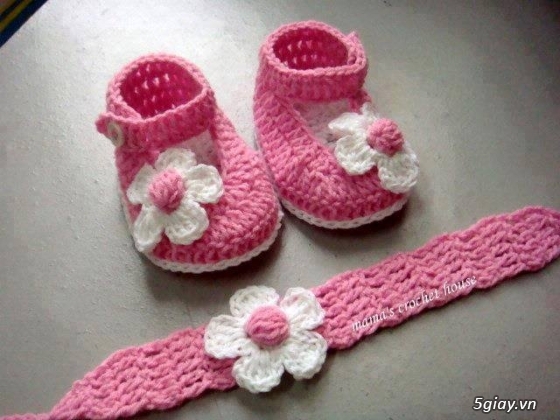 Nhận làm giầy và nón len cho bé. Tất cả đồng giá 60.000/món dưới 12 tháng - 34