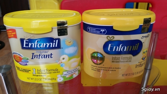 Sữa Enfamil 0-12 tháng xách tay Mỹ